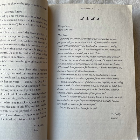 Gonzo , The Life of Hunter S. Thompson book - Picture 3 of 3